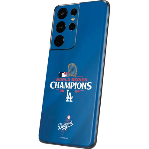 2024 World Series Champions Los Angeles Dodgers Galaxy S21 Ultra 5G Skin
