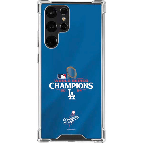 2024 World Series Champions Los Angeles Dodgers Galaxy S22 Ultra Clear Case
