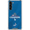 2024 World Series Champions Los Angeles Dodgers Galaxy S23 Plus Clear Case