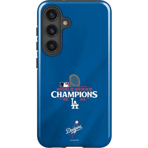 2024 World Series Champions Los Angeles Dodgers Galaxy S25 Impact Case