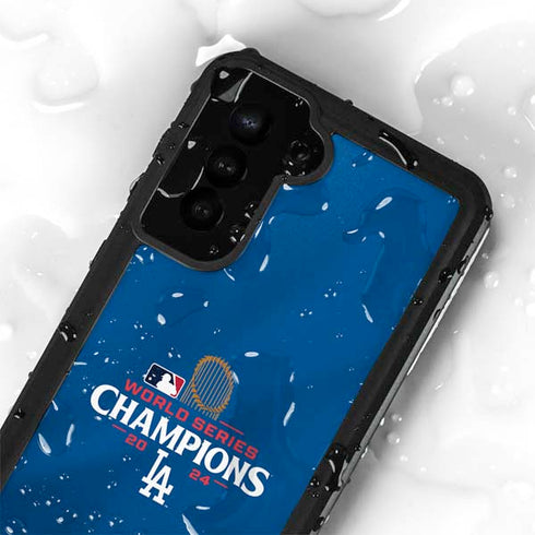 2024 World Series Champions Los Angeles Dodgers Galaxy S24 Plus Waterproof Case