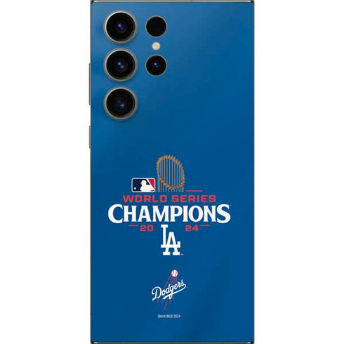 2024 World Series Champions Los Angeles Dodgers Galaxy S25 Ultra Skin