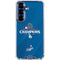 2024 World Series Champions Los Angeles Dodgers Galaxy S25 Clear Case