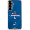 2024 World Series Champions Los Angeles Dodgers Galaxy S26 Plus Clear Case