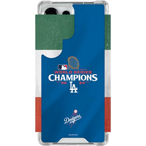 2024 World Series Champions Los Angeles Dodgers Galaxy S26 Ultra Clear Case