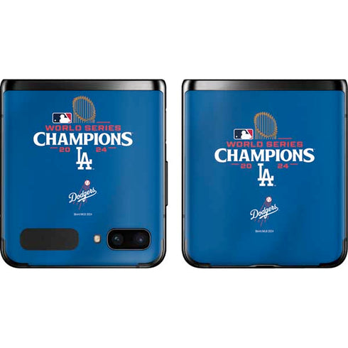 2024 World Series Champions Los Angeles Dodgers Galaxy Z Flip Skin