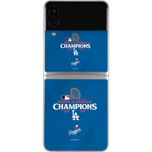 2024 World Series Champions Los Angeles Dodgers Galaxy Z Flip3 5G Skin