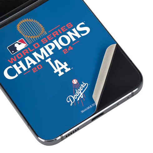 2024 World Series Champions Los Angeles Dodgers Galaxy Z Flip5 5G Skin