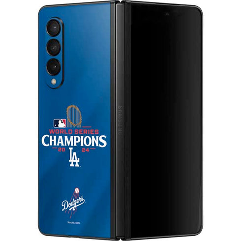 2024 World Series Champions Los Angeles Dodgers Galaxy Z Fold3 5G Skin