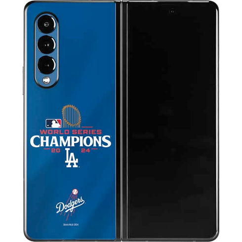 2024 World Series Champions Los Angeles Dodgers Galaxy Z Fold3 5G Skin