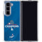 2024 World Series Champions Los Angeles Dodgers Galaxy Z Fold5 5G Clear Case