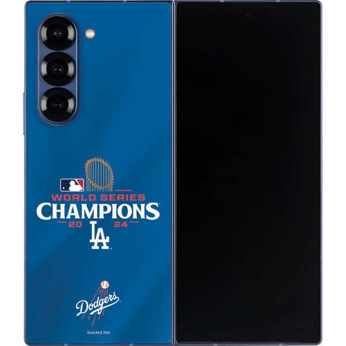 2024 World Series Champions Los Angeles Dodgers Galaxy Z Fold6 Skin