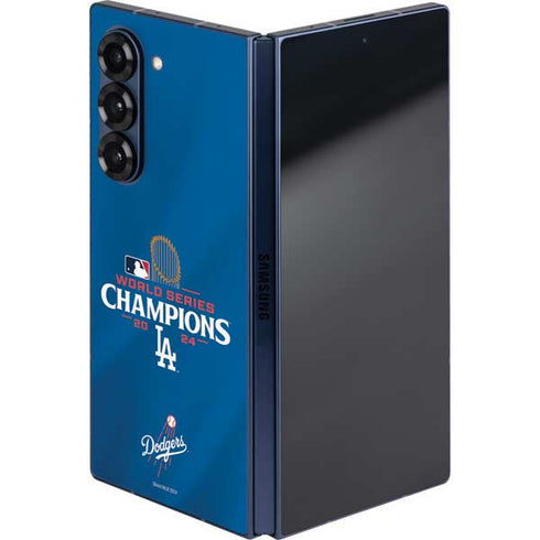 2024 World Series Champions Los Angeles Dodgers Galaxy Z Fold6 Skin