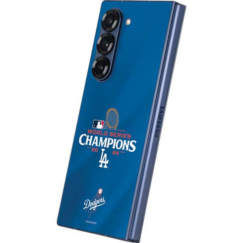 2024 World Series Champions Los Angeles Dodgers Galaxy Z Fold6 Skin