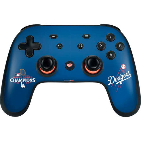 2024 World Series Champions Los Angeles Dodgers Google Stadia Controller Skin