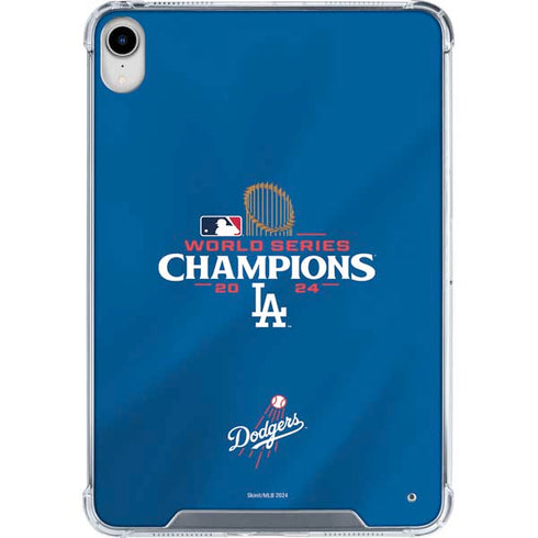2024 World Series Champions Los Angeles Dodgers iPad 11th Gen (2025) Clear Case