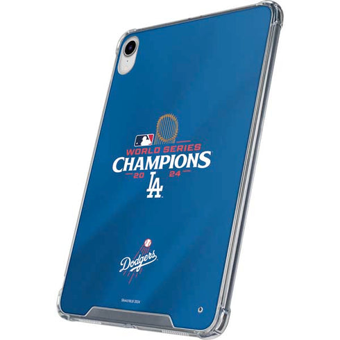 2024 World Series Champions Los Angeles Dodgers iPad 11th Gen (2025) Clear Case