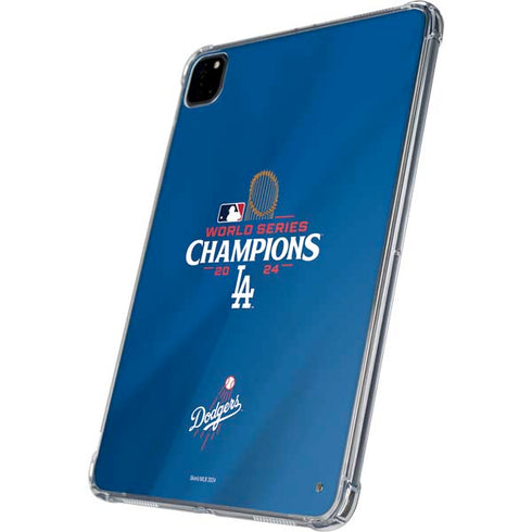 2024 World Series Champions Los Angeles Dodgers iPad Pro 11in (2024) Clear Case