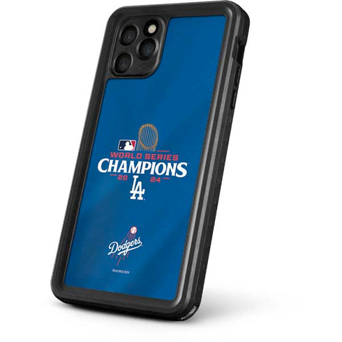 2024 World Series Champions Los Angeles Dodgers iPhone 11 Pro Max Waterproof Case