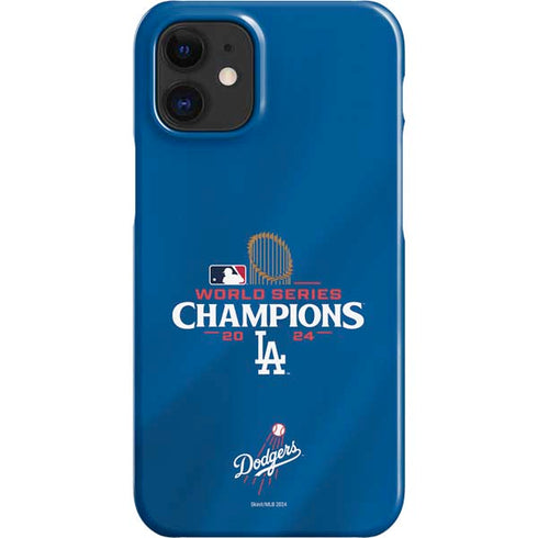 2024 World Series Champions Los Angeles Dodgers iPhone 12 Mini Lite Case