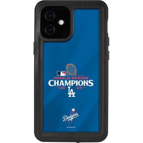 2024 World Series Champions Los Angeles Dodgers iPhone 12 Mini Waterproof Case