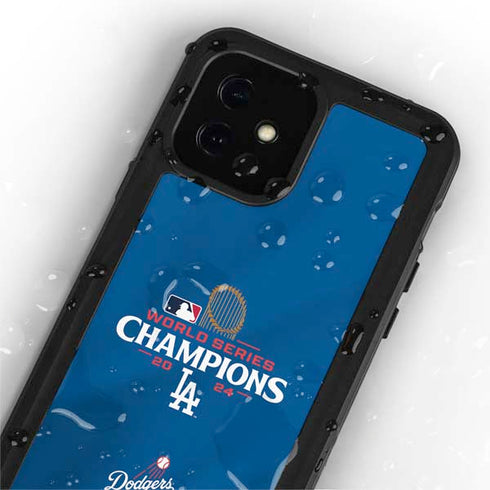 2024 World Series Champions Los Angeles Dodgers iPhone 12 Mini Waterproof Case