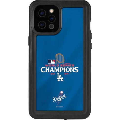 2024 World Series Champions Los Angeles Dodgers iPhone 12 Pro Max Waterproof Case
