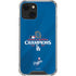 2024 World Series Champions Los Angeles Dodgers iPhone 13 Mini Clear Case