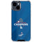 2024 World Series Champions Los Angeles Dodgers iPhone 14 Clear Case