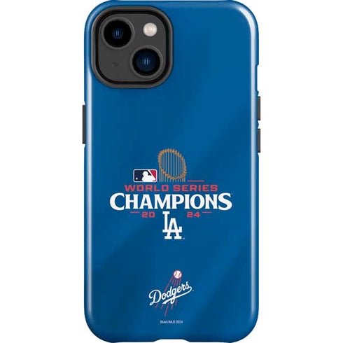 2024 World Series Champions Los Angeles Dodgers iPhone 14 Plus Impact Case