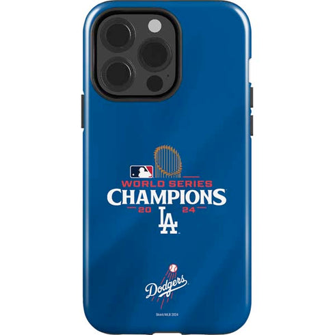 2024 World Series Champions Los Angeles Dodgers iPhone 14 Pro Impact Case