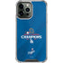 2024 World Series Champions Los Angeles Dodgers iPhone 14 Pro Max Clear Case
