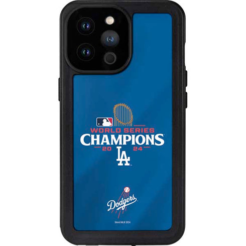 2024 World Series Champions Los Angeles Dodgers iPhone 14 Pro Max Waterproof Case