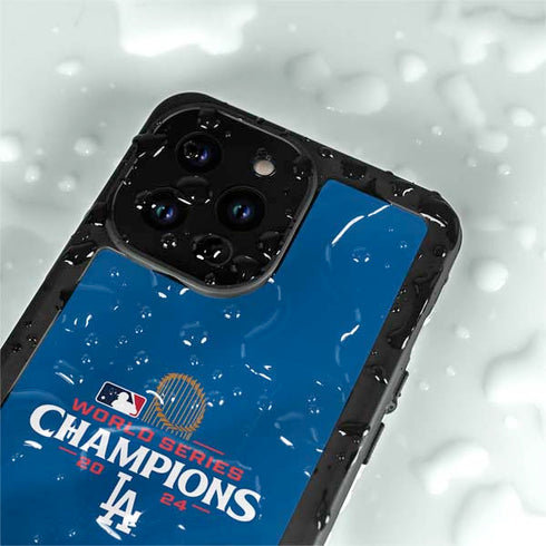 2024 World Series Champions Los Angeles Dodgers iPhone 14 Pro Max Waterproof Case