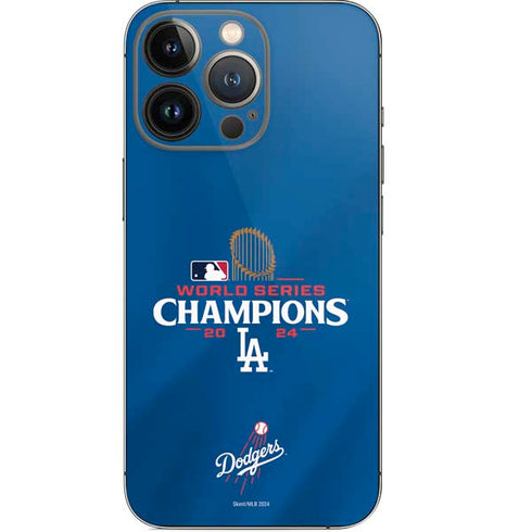 2024 World Series Champions Los Angeles Dodgers iPhone 14 Pro Skin