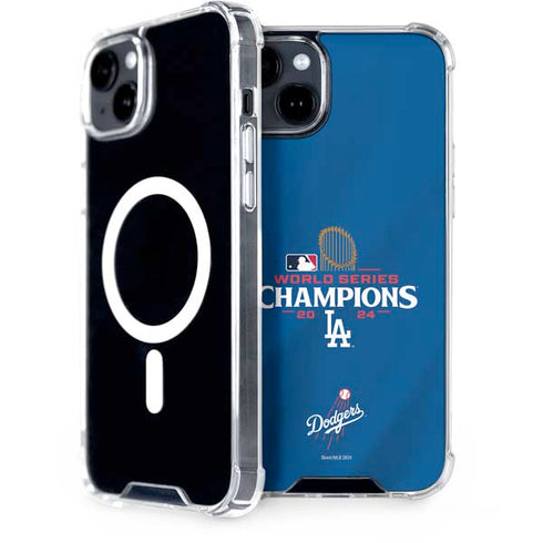 2024 World Series Champions Los Angeles Dodgers iPhone 15 MagSafe Case