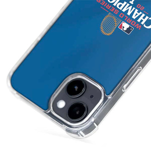 2024 World Series Champions Los Angeles Dodgers iPhone 15 MagSafe Case