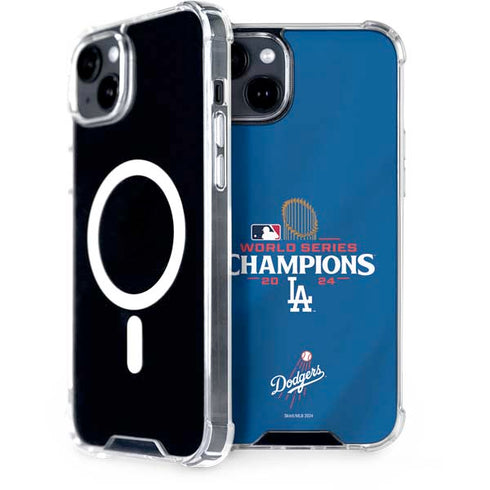 2024 World Series Champions Los Angeles Dodgers iPhone 15 Plus MagSafe Case