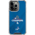 2024 World Series Champions Los Angeles Dodgers iPhone 15 Pro Max Clear Case