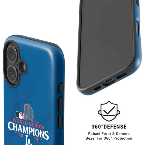 2024 World Series Champions Los Angeles Dodgers iPhone 16 Magsafe Impact Case