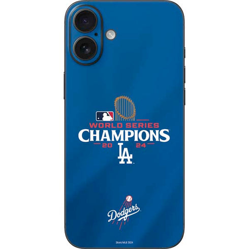 2024 World Series Champions Los Angeles Dodgers iPhone 16 Plus Skin