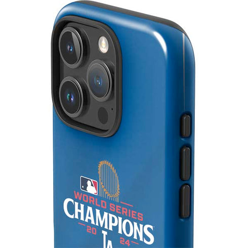 2024 World Series Champions Los Angeles Dodgers iPhone 16 Pro Impact Case
