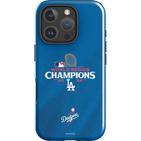 2024 World Series Champions Los Angeles Dodgers iPhone 16 Pro Max Impact Case