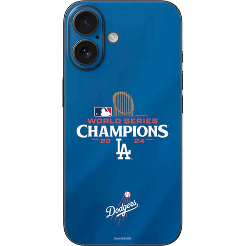 2024 World Series Champions Los Angeles Dodgers iPhone 16 Skin
