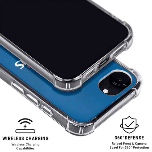 2024 World Series Champions Los Angeles Dodgers iPhone 16e Clear Case