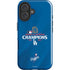 2024 World Series Champions Los Angeles Dodgers iPhone 17 Impact Case