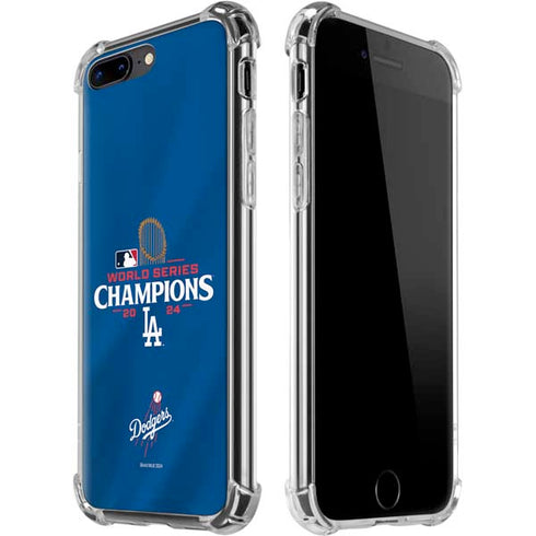 2024 World Series Champions Los Angeles Dodgers iPhone 7/8 Plus Clear Case
