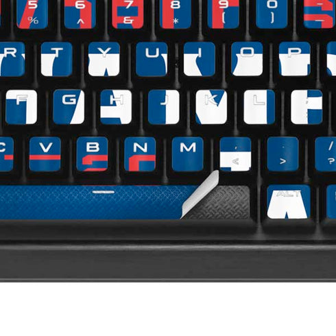 2024 World Series Champions Los Angeles Dodgers K95 RGB PLATINUM Mechanical Gaming Keyboard Skin
