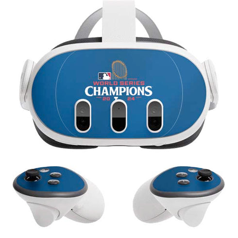 2024 World Series Champions Los Angeles Dodgers Meta Quest 3 Skin