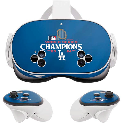 2024 World Series Champions Los Angeles Dodgers Meta Quest 3S Skin